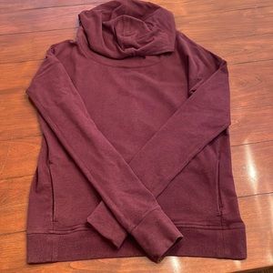 Lululemon Stress Less Hoodie Pullover sweatshirt size 12